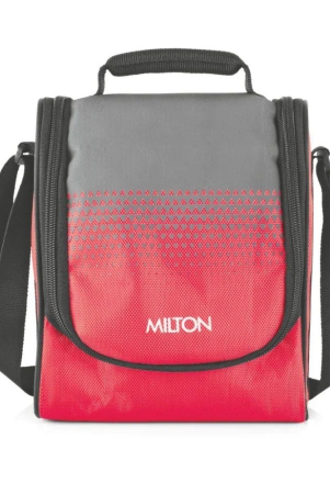 Milton Tasty Lunch 4 Combo Deluxe with 4 Containers and 1 Tumbler | Light Weight | Easy to carry Red