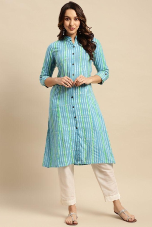 rangita-women-rayon-blue-tonal-printed-calf-length-kalidar-kurti-with-front-button-placket-none