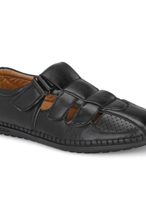 shoerise-black-mens-sandals-none