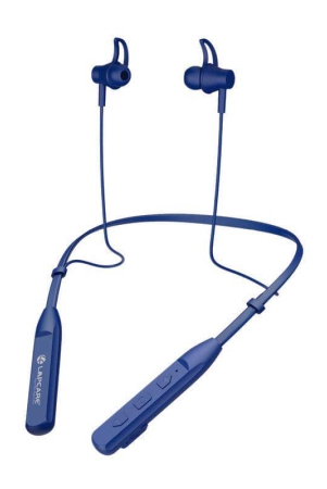Lapcare Wooband 105 Wireless Neckband Blue (LNB-123)