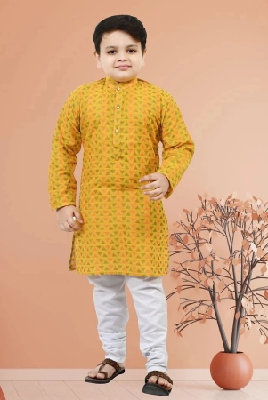 arshia-fashions-yellow-cotton-blend-boys-pack-of-1-none