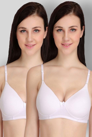 softskin-white-cotton-blend-lightly-padded-womens-t-shirt-bra-pack-of-2-40b