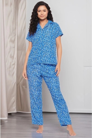 clovia-blue-rayon-womens-nightwear-nightsuit-sets-pack-of-2-none