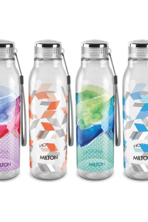 milton-helix-1000-pet-water-bottle-set-of-4-1-litre-each-assorted-assorted