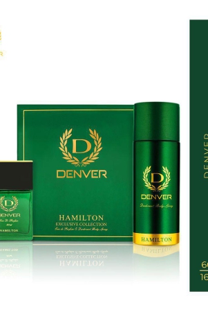 Denver Hamilton Gift Set Deo (165Ml) + Perfume (60Ml) - L