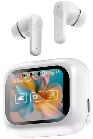 veronic-touchdisplay-ancenc-bluetooth-true-wireless-tws-in-ear-32-hours-playback-active-noise-cancellation-ipx4splash-sweat-proof-white