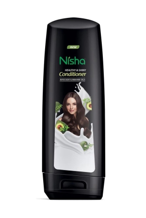 nisha-hair-conditioner-180ml-bottle-healthy-shiny-conditioner-with-avocado-and-brahmi-oils-for-healthy-strong-hair