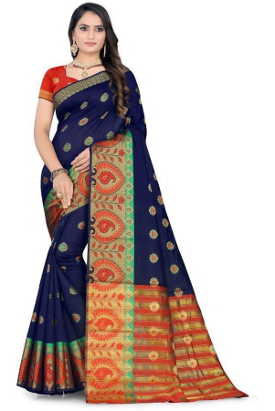 leelavati-multicolor-silk-saree-with-blouse-piece-pack-of-1-multicolor