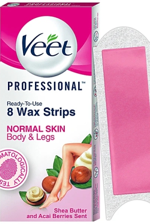 Veet Normal Skin Wax Strips 8 N