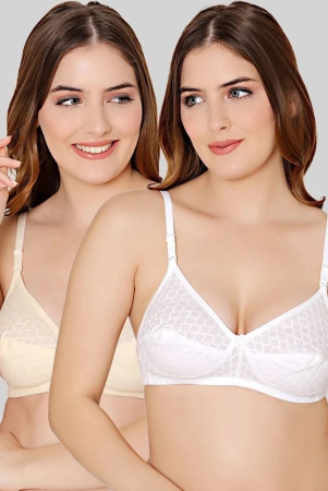 bodycare-multicolor-cotton-non-padded-womens-everyday-bra-pack-of-2-none