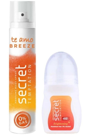 secret-temptation-brightening-roll-on-50ml-breeze-body-spary-120ml-combo-pack-of-2-for-women-2-items-in-the-set