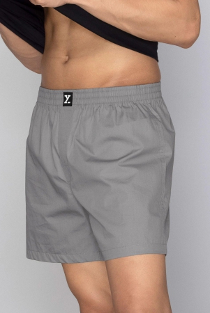 Pace Cotton Boxer Ash Grey M