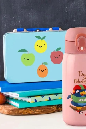 junior-375-hot-cold-stainless-steel-kids-water-bottle-375ml-peach-375ml