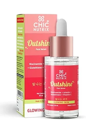 chicnutrix-outshine-skin-brightening-serum-with-vitamin-c-niacinamide-arbutin-glutathione-30ml