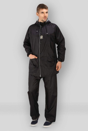 Goodluck Black Rain Suit - 2XL