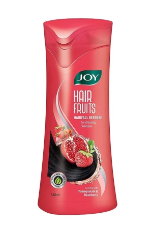 joy-hair-fruits-hairfall-defense-conditioning-shampoo-enriched-with-pomegranate-strawberry-340-ml