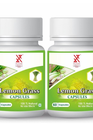 xovak-pharmtech-organic-lemon-grass-capsule-100-gm-pack-of-2