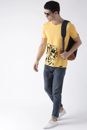 young-trendz-bio-wash-cotton-half-sleeve-tiger1-graphic-printed-yellow1-t-shirt-yellow-medium-100-bio-wash-cotton