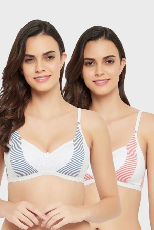 clovia-multicolor-cotton-non-padded-womens-everyday-bra-pack-of-2-none