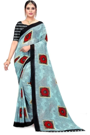 leelavati-light-blue-georgette-saree-with-blouse-piece-pack-of-1-light-blue