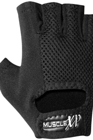 musclexp-black-gym-gloves-1-pair-one-size