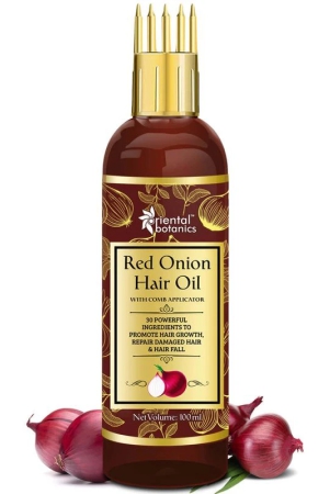 oriental-botanics-red-onion-hair-oil-with-comb-applicator-100ml