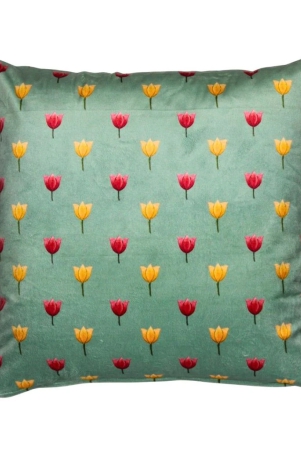 pichwai-tulip-bloom-printed-sea-green-velvet-cushion-cover-16-x-16