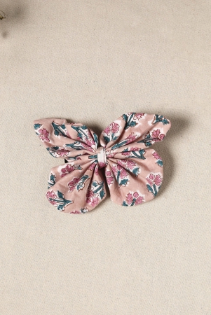 Handmade Fabric Butterfly Hair Clip 16