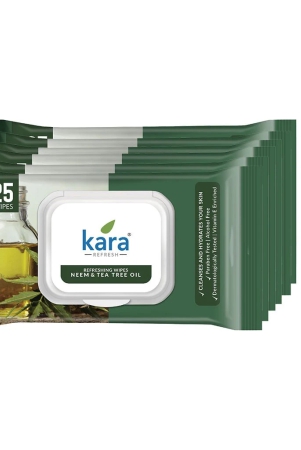 kara-neem-tea-tree-oil-refreshing-facial-wipes-pack-of-6-25-pulls