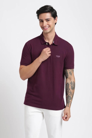 wine-polo-cotton-t-shirt-l-wine