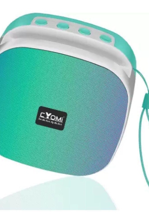 cyomi-cymax624-5-w-bluetooth-speaker-bluetooth-v-50-with-sd-card-slot-playback-time-10-hrs-green-green