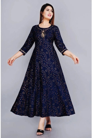 sipet-blue-rayon-womens-anarkali-kurti-pack-of-1-none