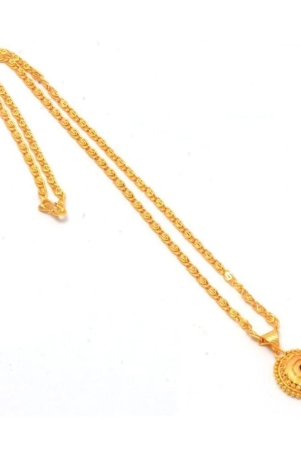 jewar-mandi-new-design-gold-plated-locketpendant-with-link-chain-daily-use-for-men-women-girls-boys-none