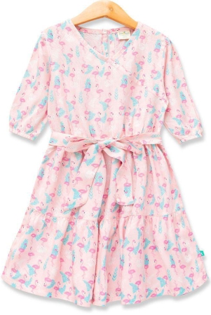 juscubs-pink-cotton-girls-fit-and-flare-dress-pack-of-1-none