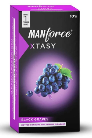 manforce-xtasy-black-grapes-2-in-1-texture-condoms-342-dots-2-contours-10s