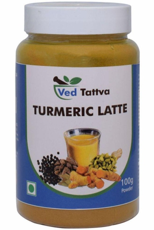 Ved Tattva Turmeric Latte Powder 100 gm Pack Of 1