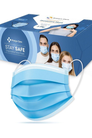 beatxp-by-pristyn-care-3-ply-disposable-mask-with-nose-pin-pack-of-50-blue