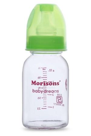 morisons-baby-dreams-glass-feeding-bottle-125ml-green