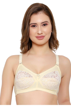 kyodo-poly-cotton-everyday-bra-yellow-42b