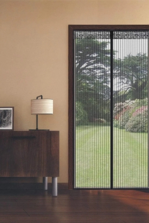 Door Curtain-Mesh Screen Net Home Magnetic Foldable Anti Mosquito Door Curtain