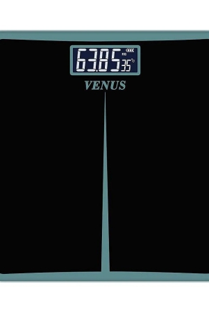 Venus Electronic Digital LCD Body Weighing Scales EPS-8199-New-Black