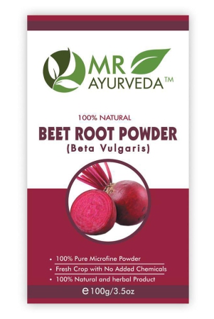 MR Ayurveda BeetRoot Powder, Hair Care Face Pack Masks 100 gm