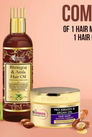 stbotanica-pro-keratin-argan-oil-hair-mask-200ml-oriental-botanics-bhringraj-amla-hair-oil-with-comb-applicator-100ml