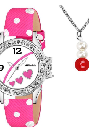 mikado-leather-round-womens-watch