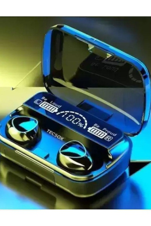 tecsox-max10-earbud-in-ear-bluetooth-earphone-45-hours-playback-bluetooth-ipx4splash-proof-auto-pairing-bluetooth-v-51-black