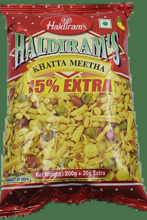 Haldiram's Khatha Meetha Namkeen, 200 G Pouch