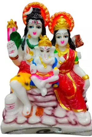 paystore-resin-shiv-family-idol-15-cm-