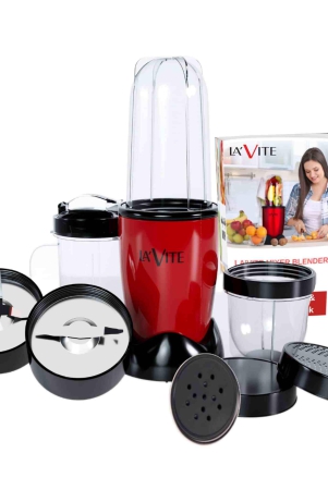 LA'FORTE Lavite Cherie Mixer Grinder Blender 400 W (3 Jars)