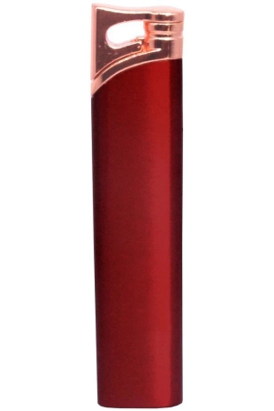 jmall-red-aluminium-cigarette-lighter-pack-of-1-red