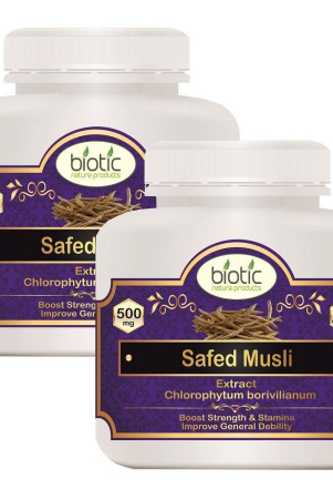 biotic-safed-musli-capsules-chlorophytum-borivilianum-capsule-120-nos-pack-of-2